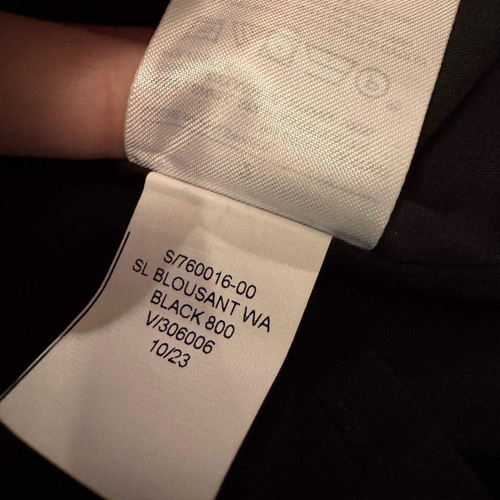 Banana Republic NWT Black Sculpted Blousant Waist Sleeveless Mini Dress Sz 2 - Picture 11 of 11